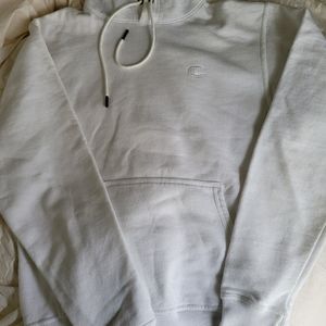 Small white Champion hoodie